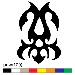 pow(100)