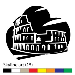 skyline_art(15)