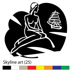 skyline_art(25)